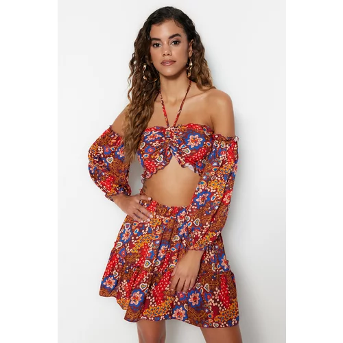 Trendyol Two-Piece Set - Multicolored - Fitted