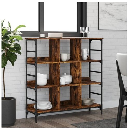 vidaXL Komoda boja hrasta 102 x 32 x 103 5 cm od konstruiranog drva Cijene