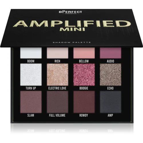 BPerfect Mini Amplified paleta sjenila za oči 15 g