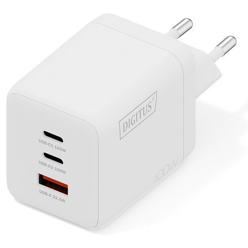 Digitus USB GaN Charger 100W, 2x USB-C, 1x USB-A Cijene