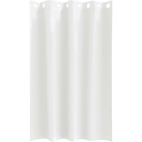  Zavjese za blackout s prstenovima 2 pcs Čista bijela Slike
