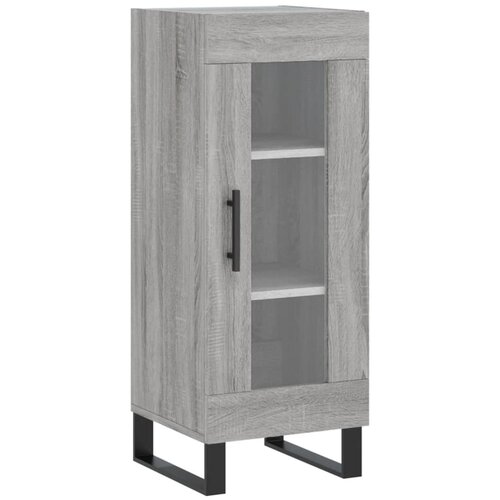 Maison Chic Komoda - Predalnik siva sonoma 34,5x34x90 cm inženirski les, (21717798) Slike
