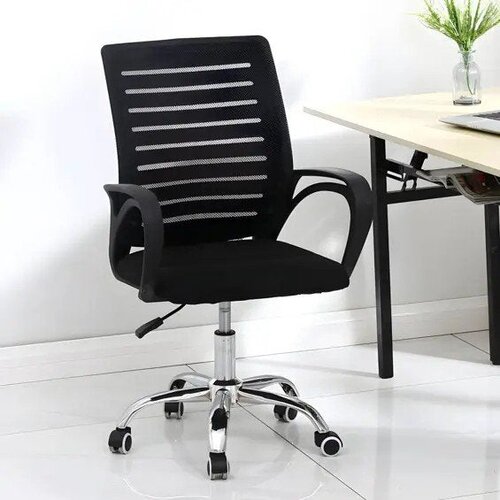  RETOO ergonomska uredska stol črna Slike