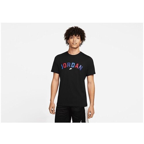 Nike Majice s kratkimi rokavi Air Jordan Sport Dna Črna Slike
