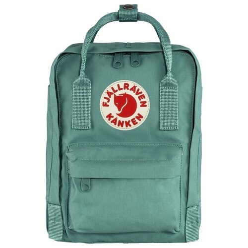 Fjallraven Nahrbtniki FJ&amp;Auml;LLR&amp;Auml;VEN Kanken Mini - Frost Green Zelena Slike