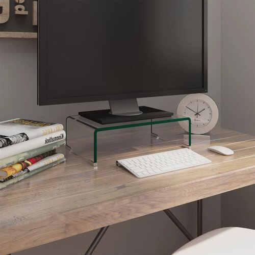  Stalak za TV/Monitor Stakleni Prozirni 40x25x11 cm Cijene