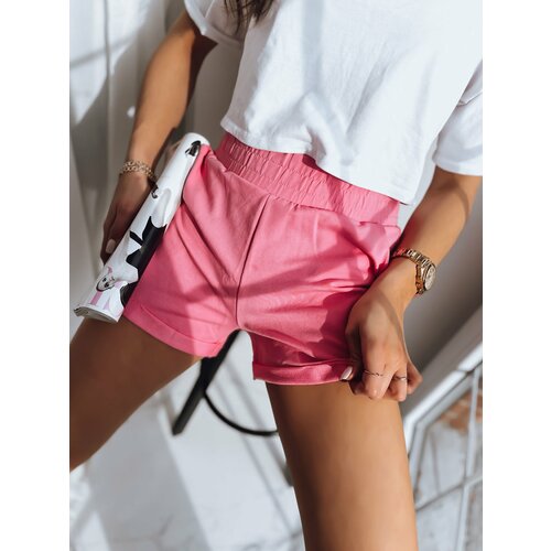 DStreet Women's shorts KAKKI pink Slike