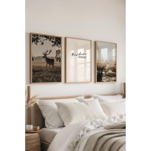 WALLXPERT &Ccedil;-300353 - 3040 set dekorativnih slika (3 komada) Cene