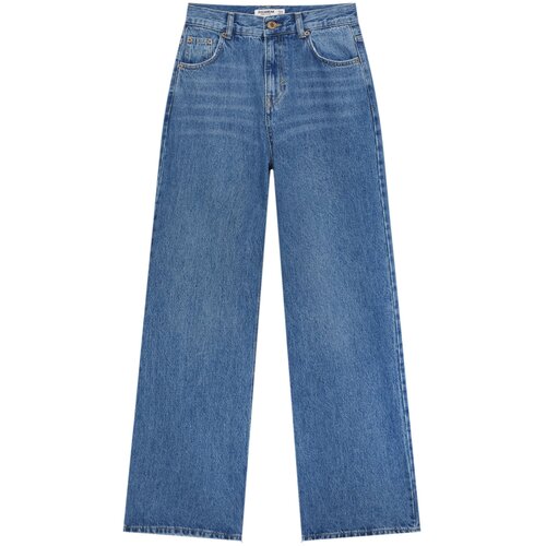 Pull&amp;amp;Bear Kavbojke moder denim Slike