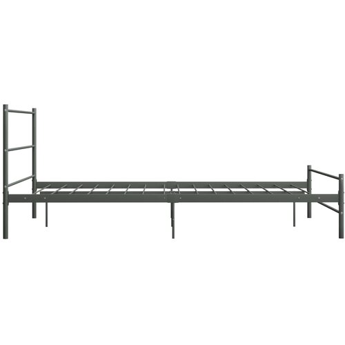  Okvir za krevet sivi metalni 120 x 200 cm Slike