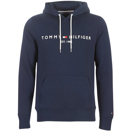 Tommy Hilfiger TOMMY LOGO HOODY Blue Slike