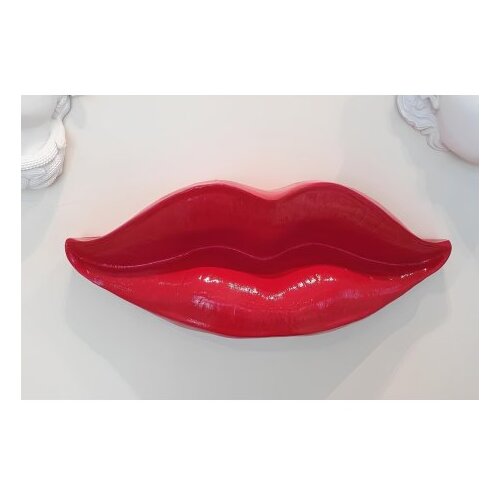 Aberto Design dekorativna figura CY0467, 54x10x21 cm, crvena Cene