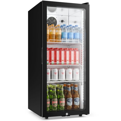 Klarstein GrandCooler Profresionalni hladilnik za pijačo | 106 x 46 cm | LED Notranja osvetlitev | Črna Cene