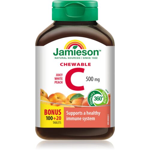 Jamieson vitamin c tablete za žvakanje 500 mg – podrška imunitetu Cene