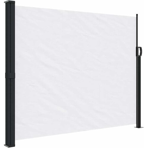  Bočna tenda na uvlačenje bijela 160 x 500 cm Slike