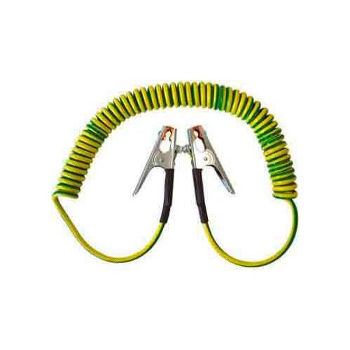 Gifas Electric Gifas Električni ozemljitveni spiralni kabel 1x10qmm zeleno-rumen 41100POTIFLEX/EZ/KS 249154 tok kabel zelena, rumena 0.6 m, (20693572) Slike