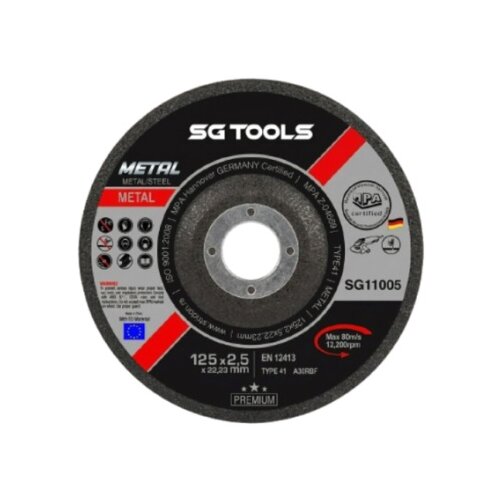 SG Tools SG11005 rezna ploča 125 x 2.5mm Metal Premium A 30 RBF ( SG11005 ) Cene