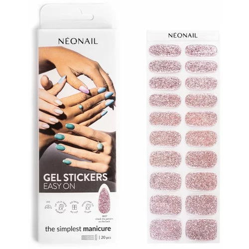 NeoNail Easy On Gel Stickers Naljepnice za nokte nijansa M07 20 kom