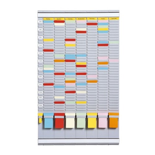  Jabra Planer set za T-kartice nedeljni 783x63mm, 35 slots, uklučene kartice ( 09WGSET5 ) Slike