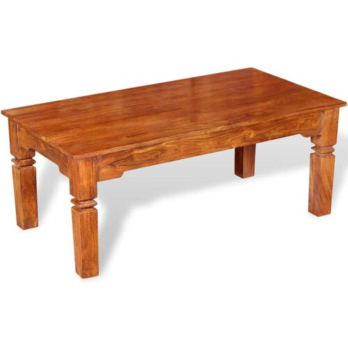  Stolić za kavu od masivnog drva 110 x 60 x 45 cm Cijene