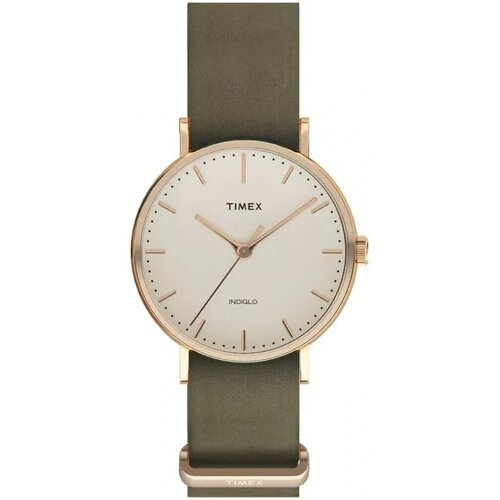 Timex Analogne ure ty576840 Bela Slike