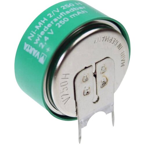 Varta V2/250H-SLF ++/- gumbni akumulator 250H NiMH 250 mAh 2.4 V 1 kos, (20430718) Cene
