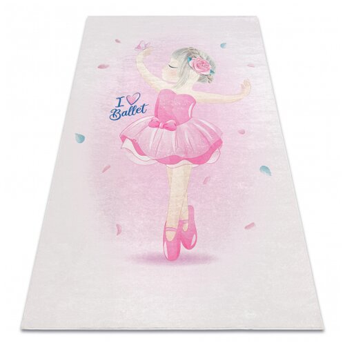 RugsX BAMBINO 42830 pralna preproga Ballerina za otroke protizdrsna - roza 200x290 cm, (5000176895) Cene