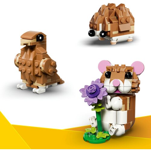 Lego Creator 3in1 - Slatki hrčak s cvijetom (31376) Slike