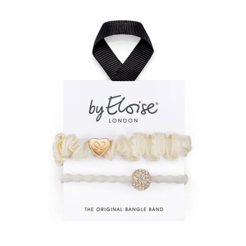 By Eloise London Bangle Set Elegant Ivory set gumica za kosu Cijene