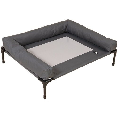 TIAKI kauč za pse Sun Cream - Veličina L: D 91 x Š 76 x V 18 cm (svjetlosiva / tamnosiva) Cijene