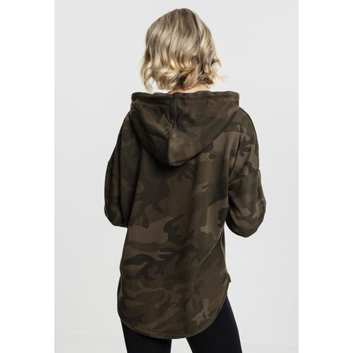 UC Ladies Women&amp;#039;s Oversized Camo Hooded Olive Camo Slike