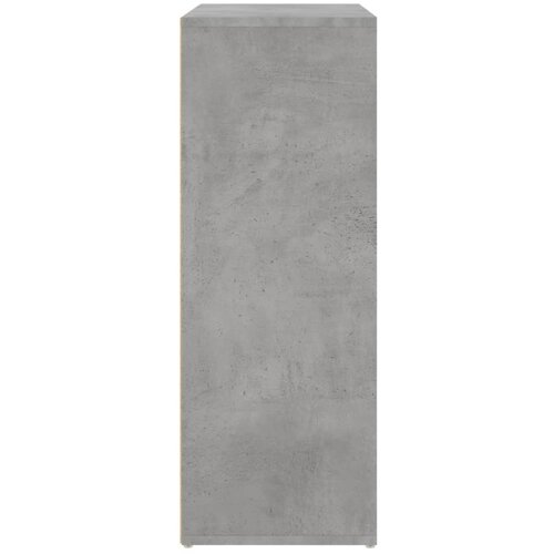  Komoda siva boja betona 60x31x84 cm od konstruiranog drva Slike