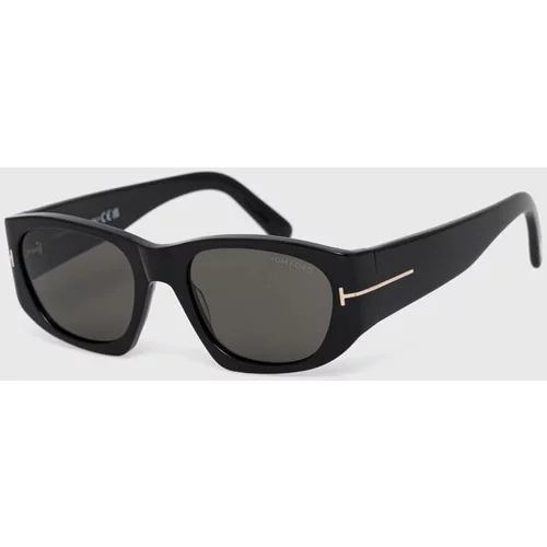 Tom Ford Sončna očala črna barva