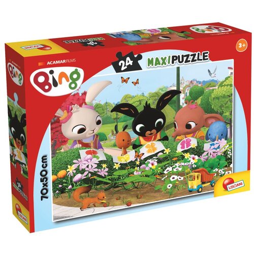 Lisciani BING maxi puzzle 24 kom, istražujemo prirodu 81219 Cijene