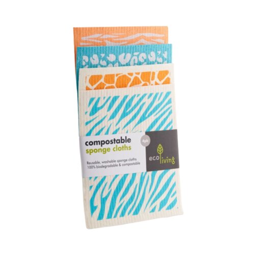 EcoLiving Set 4 gobastih krp Slike