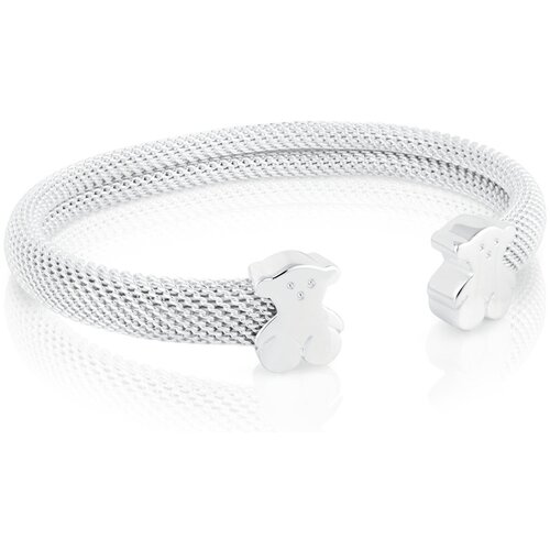 Tous Zapestnica Mesh 1003962070 Srebrna Slike