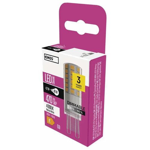 Emos LED sijalica classic dimmabilna jc 4,2w g9 nw zq9225d ( 3325 ) Cene