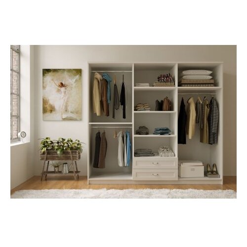 Hanah home Ormar Rb-122-01, 210x210x52 cm, Bijeli Slike