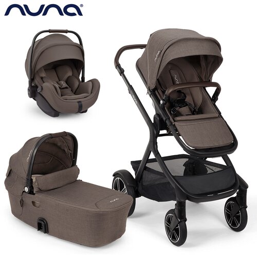 Nuna® otroški voziček 3v1 demi™ next z rolko + arra™ flex chestnut Cene