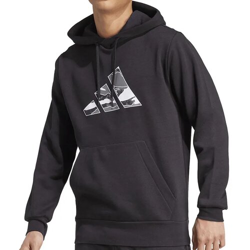 Adidas Mu&amp;scaron;ki duks sa kapuljačom Camo 3B HD, Crni Slike