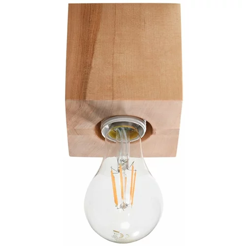 Nice Lamps Stropna svetilka v naravni barvi 10x10 cm Gabi –