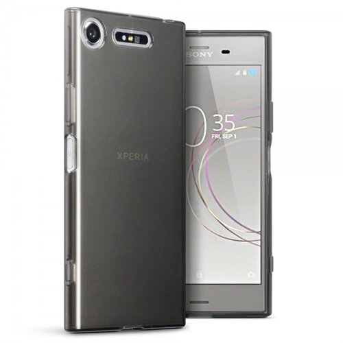  Ultra tanek silikonski ovitek za Sony Xperia XZ1 Compact - prozorno črn Cene