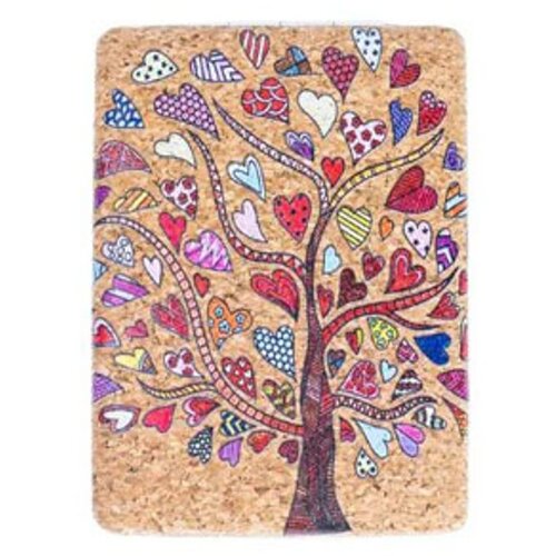 Viter Ogledalce cork floral design L-855_4 Cene