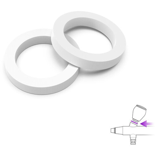 Gaahleri Mobius Airbrush Paint Cup O-Rings (PTFE) | O-Prstenovi za Posudu Mobius Airbrusha Slike