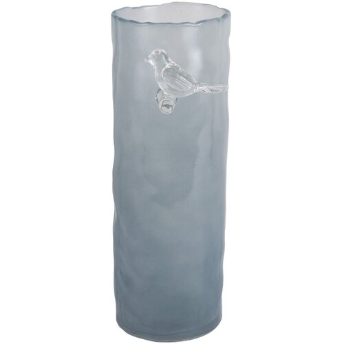 PT LIVING Plava staklena vaza Bird On Branch &amp;ndash; Slike