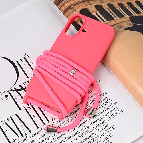 Teracell maska za iPhone 16 6.1 Crossbody pink Slike