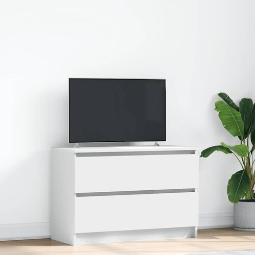 VidaXL TV ormarić bijeli 80x35x54 cm izrađeno drvo Slike