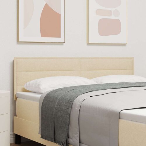  LED Uzglavlje Linije Dizajn Krem 72 cm Platno Cene