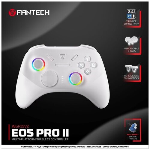  Joypad wireless Fantech WGP15V2 EOS PRO II multiplatform RGB beli Cene