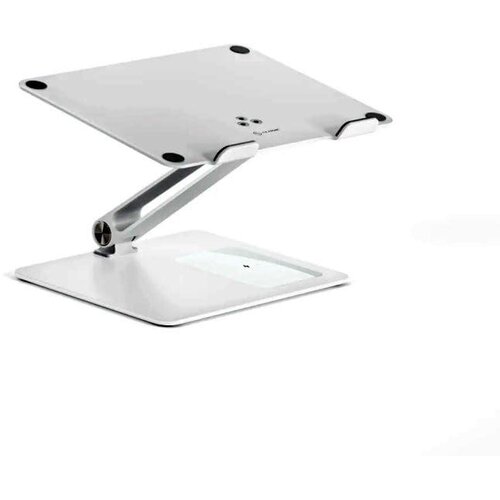 ALOGIC Elite Aluminum Laptop Stand Wireless Charger White Cene